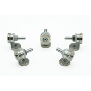 Magnetyczny wspornik ścienny do wanny frezowej, zestaw 5 sztuk