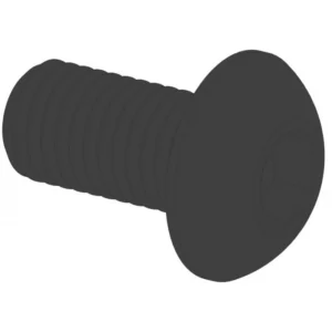 Śruba imbusowa, kulista M5x12, czarna