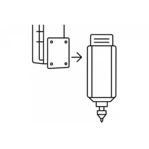 Zestaw połączeniowy do silników frezarskich Spinogy z ATC do serii Q2